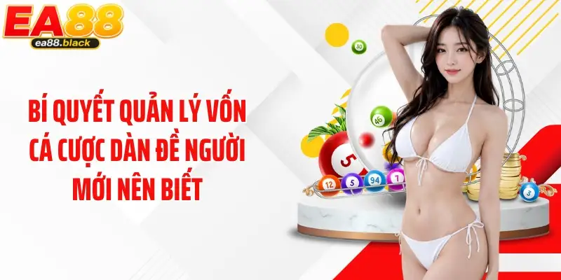 Bí quyết quản lý vốn cá cược dàn đề người mới nên biết
