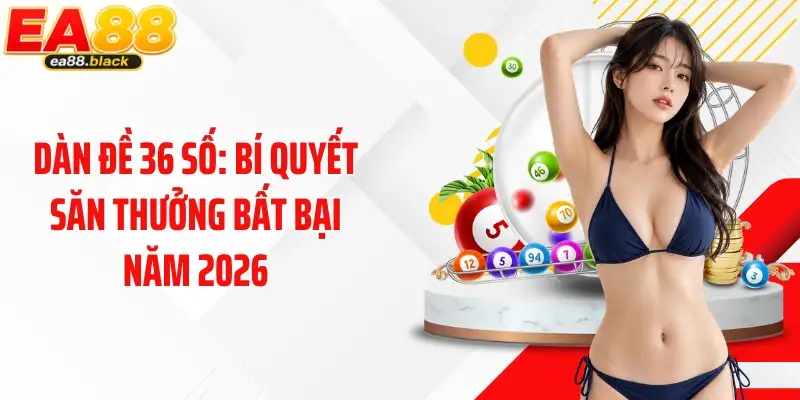 Dàn Đề 36 Số: Bí Quyết Săn Thưởng Bất Bại Năm 2026